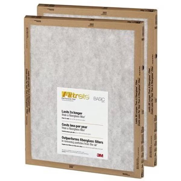 14X25X1 Filtrete Filter, 3M, Mfr#: FPA04-2PK-24